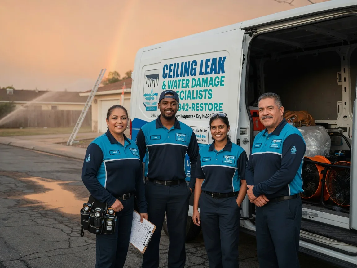 Ceiling Leak Cleanup company in Atwater, MN